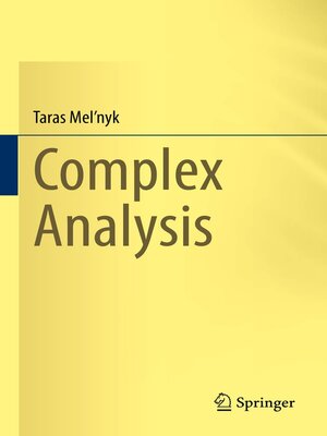 cover image of Complex Analysis